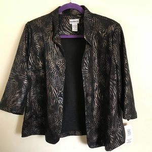 Black & Gold Blazer